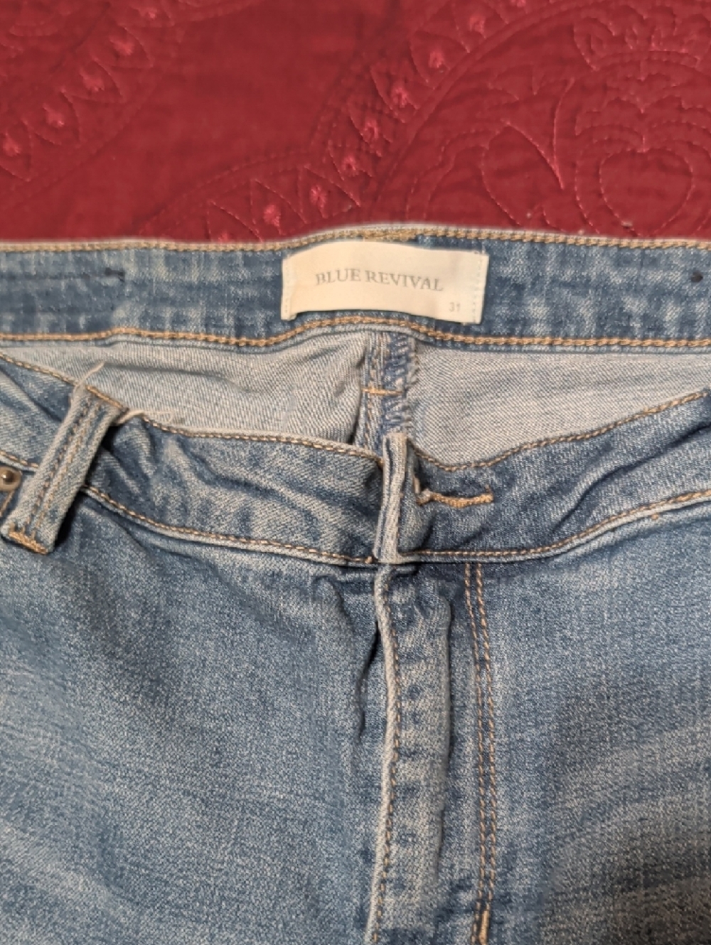Light Blue Distressed Boyfriend Jeans for Women - Picture 2 of 4
